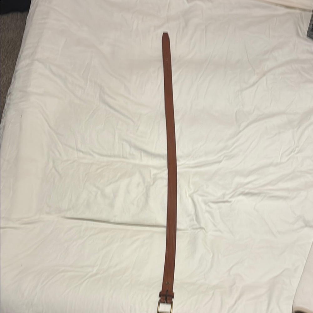 Brown Leather Belt